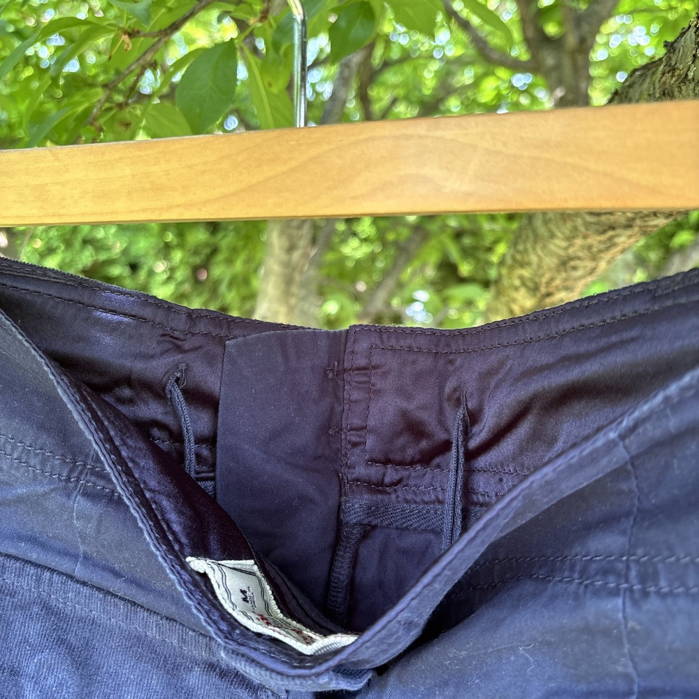 Navy Utility Mini Skirt - Picture 3 of 6